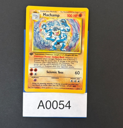 Pokemon TCG Machamp 8/102 Holo 1st Edition WOTC: Deck Exclusives - Image 3