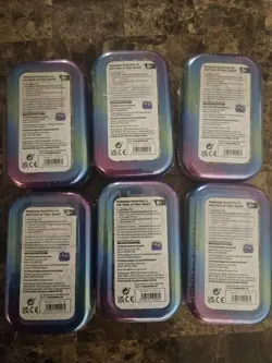 Pokemon Prismatic Mini Tins Lot of 6– Factory Sealed - Image 2