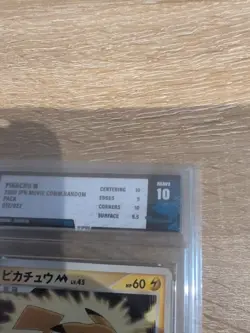 Pikachu M 012/022 - bravo 10- 2009 Movie Promo - Japanese Graded Pokemon Card - Image 2