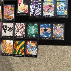 Lot Of Over 40 - One Piece CCG Don Cards Your Turn +1000 Foil And Non-Foil NM - Image 4