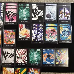 Lot Of Over 40 - One Piece CCG Don Cards Your Turn +1000 Foil And Non-Foil NM - Image 5