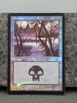 LP - Swamp (340) - Foil - Onslaught - Magic The Gathering English MTG - Image 1