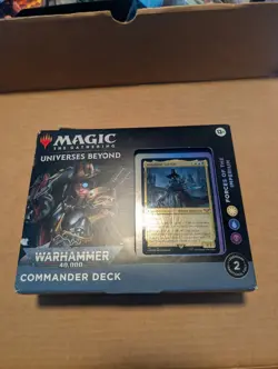 MTG x Warhammer 40K Sealed Commander Deck Forces of the Imperium - Image 1