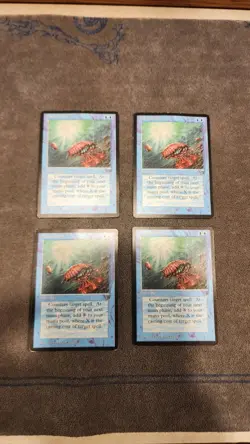 Mtg Mana Drain x4 Legends English Playset - Image 1