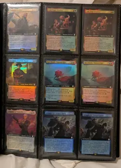 magic the gathering Fallout Lotto Full Art Foil Surge Foil - Image 2