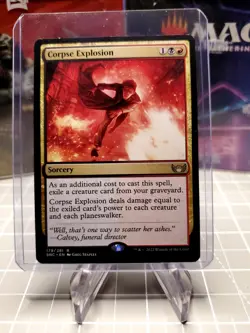 MTG Corpse Explosion SNC MTG 179/281 RARE LP - Image 1