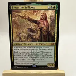 Tyvar the Bellicose Foil NM/PACK-FRESH *Slye's Magic Shoppe* - Image 1