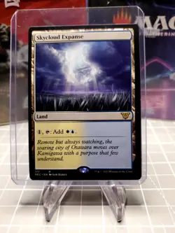 MTG Commander Kamigawa Neon Dynasty R Skycloud Expanse NM - Image 1