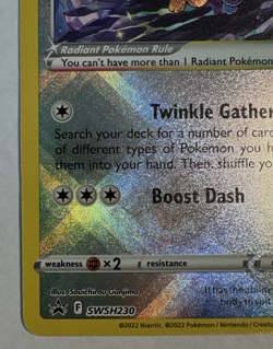 Pokemon TCG Radiant Eevee - SWSH230 - SWSH: Sword & Shield Promo Cards (SWSD) NM - Image 5