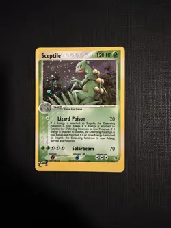 Pokemon TCG Sceptile Card Ruby and Sapphire Reverse Holo Rare 11/109 NM-LP Rare - Image 1