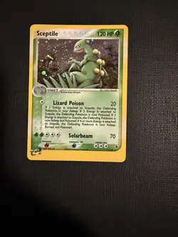 Pokemon TCG Sceptile Card Ruby and Sapphire Reverse Holo Rare 11/109 NM-LP Rare - Image 3