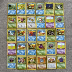 1st Edition Pokemon Card Lot WOTC Vintage Base Jungle Fossil Etc N/M 30 Cards - Image 1