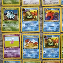 1st Edition Pokemon Card Lot WOTC Vintage Base Jungle Fossil Etc N/M 30 Cards - Image 4