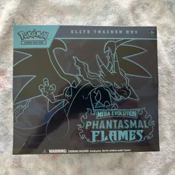 Pokemon TCG Mega Evolution — Phantasmal Flames Elite Trainer Box ETB - Image 1
