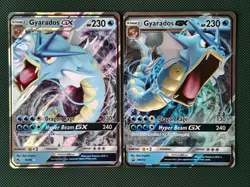Pokemon Gyarados GX 16/68 Hidden Fates & SM212 Black Star Promo Cards Sun Moon - Image 1