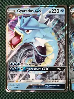 Pokemon Gyarados GX 16/68 Hidden Fates & SM212 Black Star Promo Cards Sun Moon - Image 2