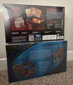 Pokemon TCG Destined Rivals Moltres UPC And Charizard UPC Bundle- Factory Sealed - Image 2