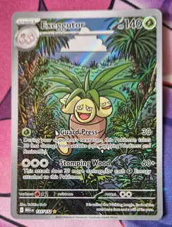 Exeggutor 135/132 Pokemon TCG Mega Evolution Illustration Rare NM-Mint - Image 1