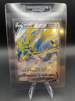 Zacian V SWSH292 Holo Black Star Promo Pokemon 2023 Sword & Shield NM - Image 1
