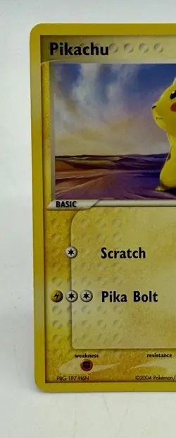 Pikachu 6/10 Latios Trainer Kit Non Holo Vintage 2004 Pokemon TCG NM - Image 2