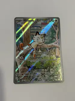 Meowth 106/94 Illustration Rare ME02: Phantasmal Flames Pokemon TCG NM - Image 1
