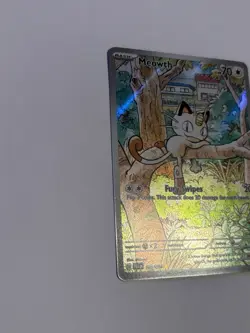 Meowth 106/94 Illustration Rare ME02: Phantasmal Flames Pokemon TCG NM - Image 2