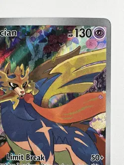 Zacian 100/094 – Pokemon ME02 Phantasmal Flames – Holo Rare Metal NM - Image 3