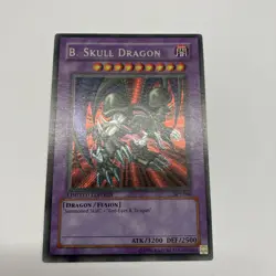 YuGiOh TCG B. Skull Dragon Limited Edition Secret Rare 2002 Tin BPT-006 LP - Image 1