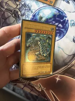Yugioh Blue-Eyes White Dragon DB1-EN098 Ultra Rare MP (WNU) - Image 5