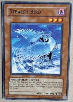 Stealth Bird - Yu-Gi-Oh! - DR2-EN069 - Unlimited - Rare- LP - Image 1