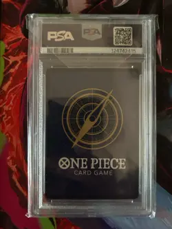 2025 ONE PIECE OP11 MONKEY D LUFFY 3RD ANNIVERSARY SILVER OP05-119 PSA 10 - Image 2