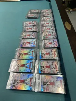 NCAA Bandai Namco One Piece CCG Monkey D. Luffy US Voyage Promo Full Art Holo - Image 4