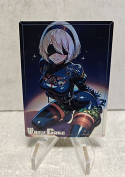 Nier Automata Trading Card Waifu Goddess Story Anime Girl holo Karte Manga Full - Image 1
