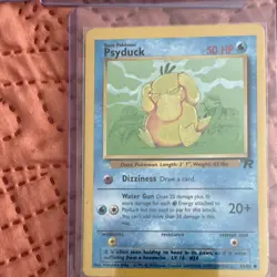 Pokemon TCG Team Rocket Rattata Dark Raticate Ekans Psyduck 4 Card Lot MINT/NM - Image 5