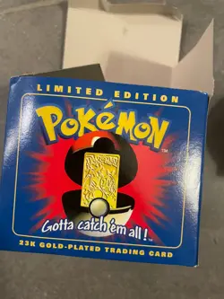 Pokemon Charizard Trading Card 23K Gold-Plated Poke Ball - Image 3