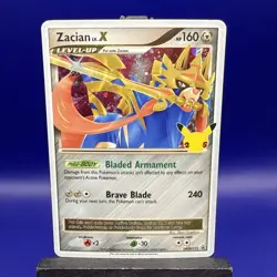 Zacian LV. X SWSH135 SWSH: Sword & Shield Promo Cards Holo - Image 1