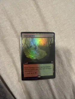 Spire Garden (Extended Art) Commander Legends: Battle for Baldur's Gate Foil NM - Image 1