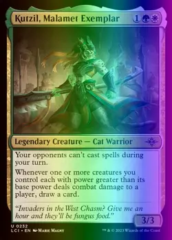 MTG Kutzil, Malamet Exemplar (232/535) The Lost Caverns of Ixalan LP FOIL - Image 1