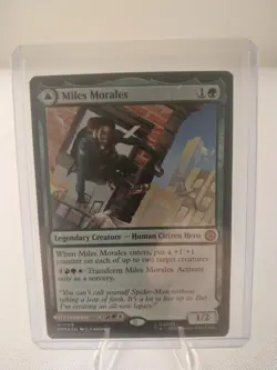 MTG Magic the Gathering Miles Morales (foil) Marvel's Spider-Man (#0108) NM - Image 1