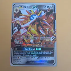 Pokemon Solgaleo GX 89/149 Sun & Moon Ultra Rare Holo SM Base Set Stage 2 - Image 1