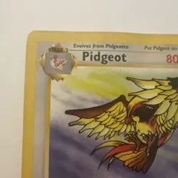 Wizards Pokemon TCG Pidgeot Base Set No.24/64 1st Edition Rare Holo 1999 HP80 - Image 5