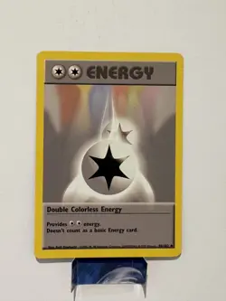96/102 Double Colorless Energy Pokemon Tcg Base Set Wotc 1999 NM/MINT - Image 1