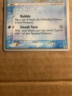 Squirtle Pokemon Card World Championships 2006 83/112 LP - Image 4