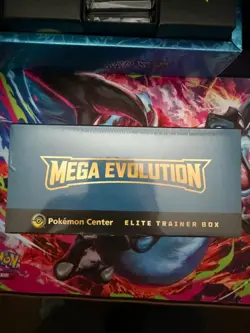 Pokemon TCG Mega Evolutions Lucario Pokemon Center ETB Elite Trainer Box Sealed - Image 2