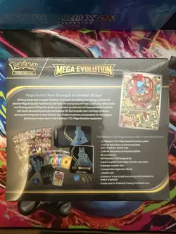 Pokemon TCG Mega Evolutions Lucario Pokemon Center ETB Elite Trainer Box Sealed - Image 3