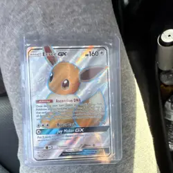 Pokemon TCG Eevee GX SM242 Promo Holo Basic SM Set 160 HP English - Image 1
