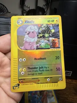 Pokemon Flaaffy 077/165 Expedition Base Set Reverse Holo - Image 1