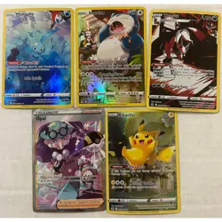 Crown Zenith Galarian Gallery & Lost Origin Trainer Gallery Ultra Rare Lot of 5 - Image 1