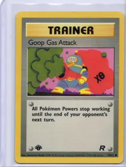 Pokemon - Goop Gas Attack #78/82 - Team Rocket - 1st Editon - Lightly played - Image 1