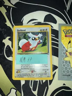 Pokemon TCG Delibird 5/64 Neo Revelation Holo Rare 039 🔥PSA Grade🔥 💎NM ++ 💎 - Image 1